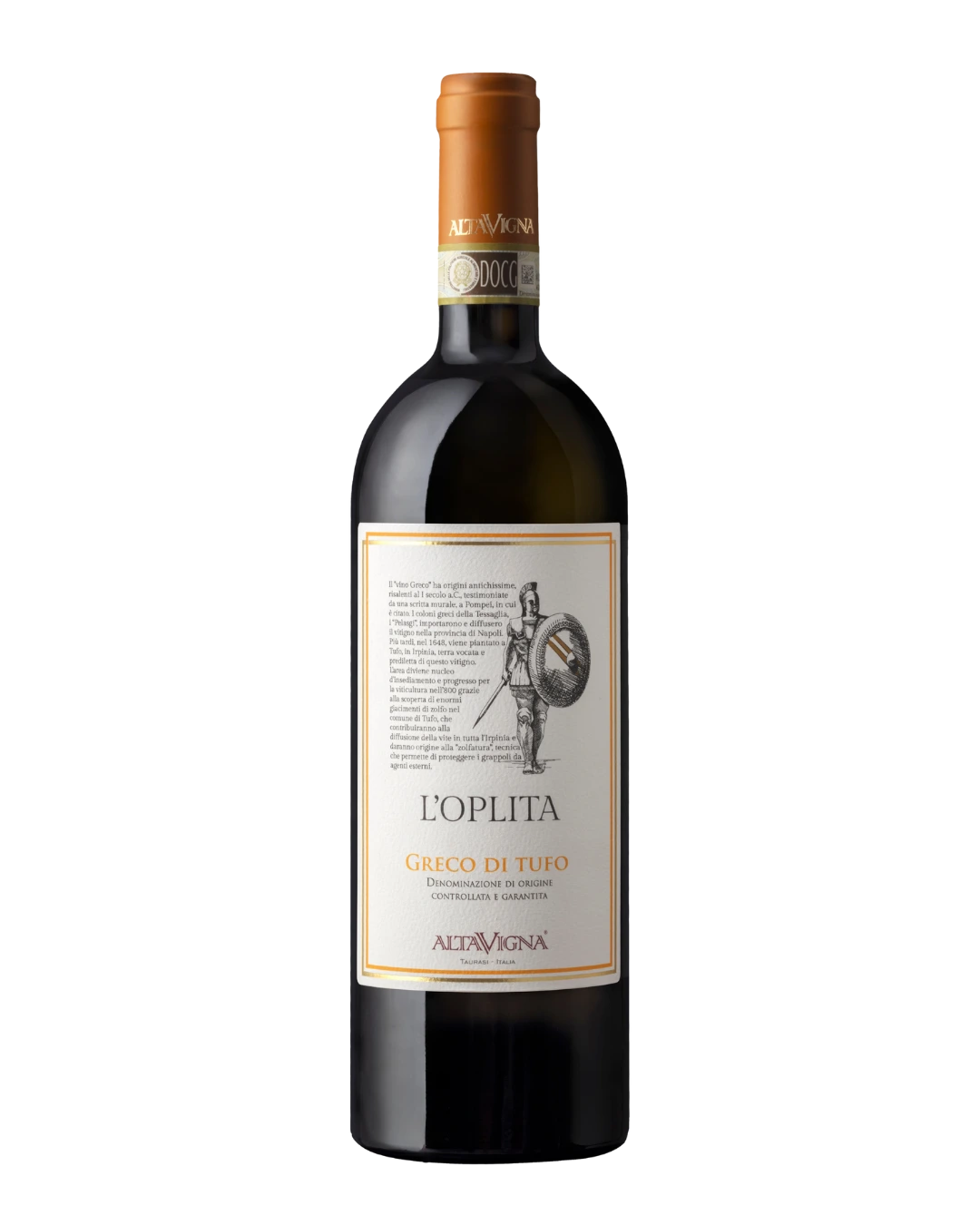 L'oplita greco di tufo altavigna italia in food prodotti tipici italiani