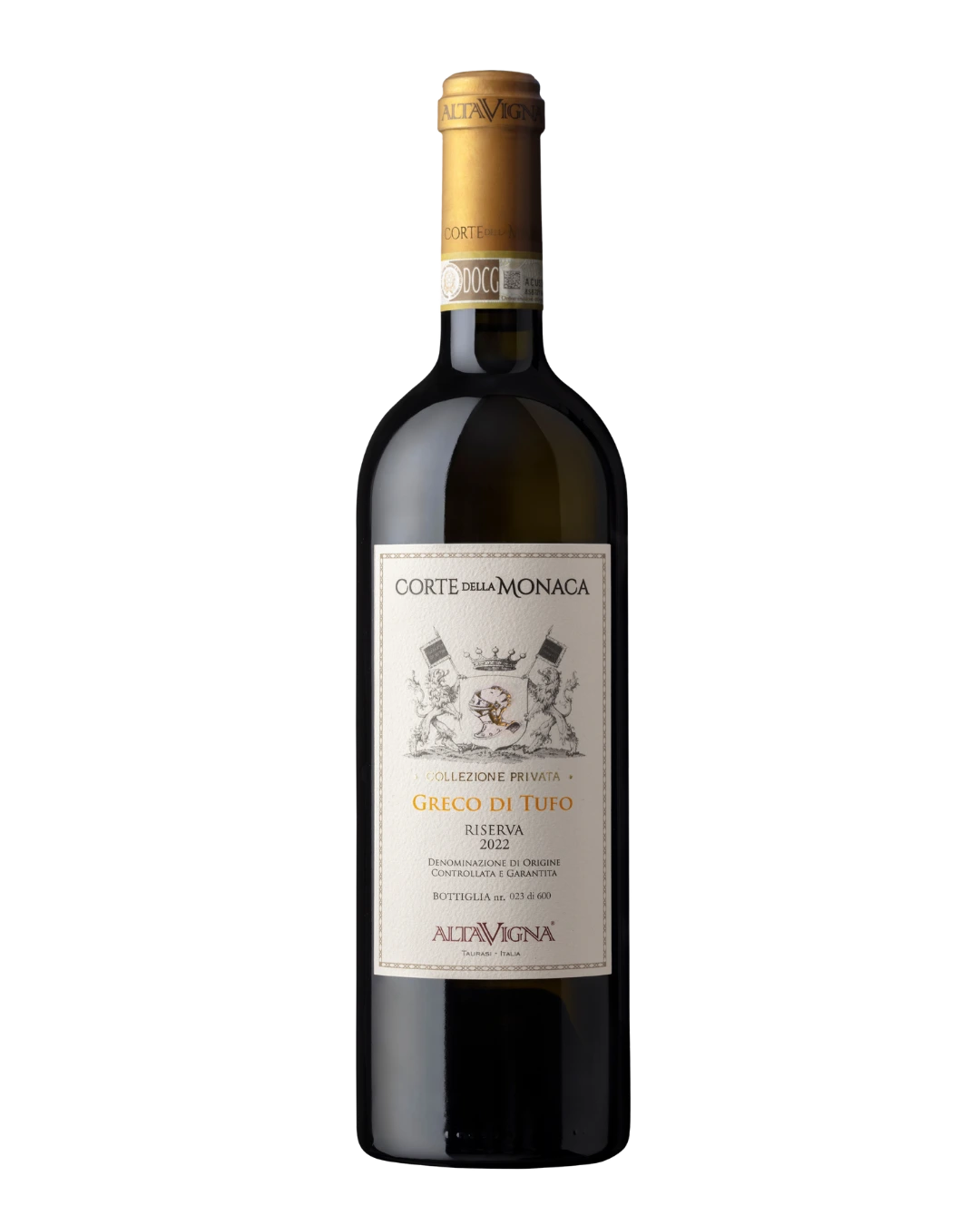Corte della Monaca greco di tufo riserva altavigna italia in food prodotti tipici italiani