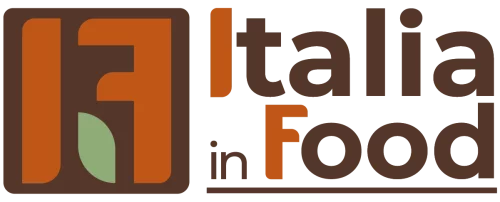 logo arancione Italia in Food Prodotti tipici Italiani