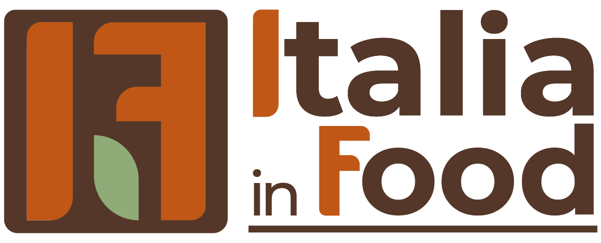 logo arancione Italia in Food Prodotti tipici Italiani