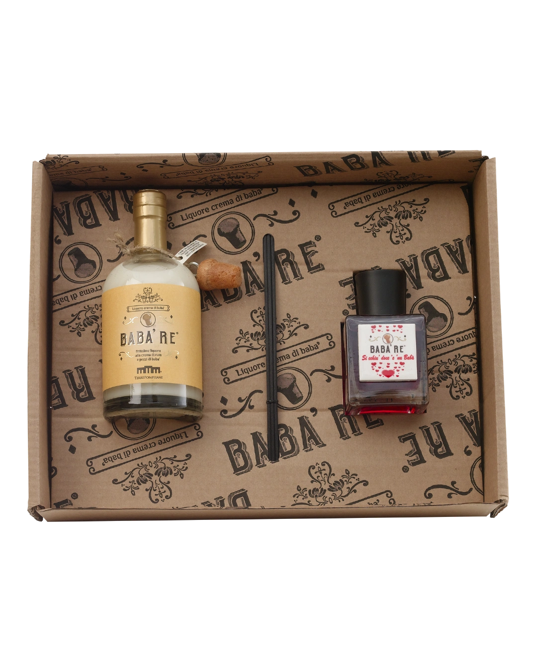 Box Babà Re 50cl e Profumatore Terre Pompeiane Italia in Food Prodotti Tipici Italiani