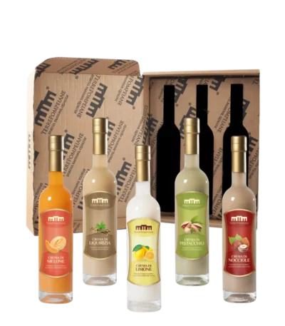 Box Creme di Liquori Terre Pompeiane 3 Bottiglie Italia in Food Prodotti Tipici Italiani