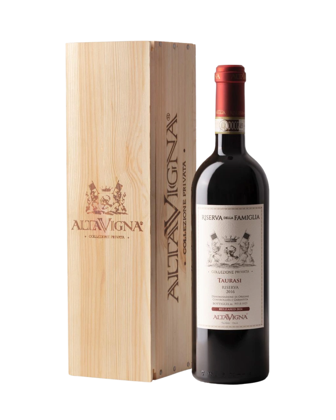 Taurasi Riserva della Famiglia DOCG AltaVigna Cassa in Legno Italia in Food Prodotti tipici italiani