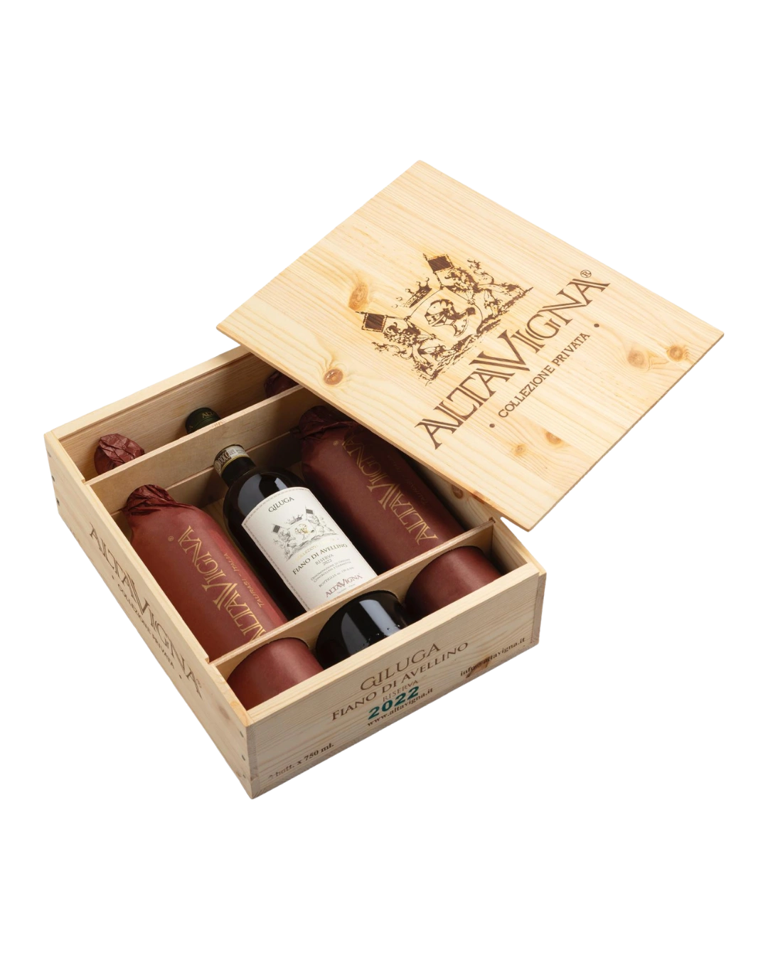 Giluga Fiano di Avellino Riserva DOCG AltaVigna Cassa 3 Bottiglie Italia in Food Prodotti Tipici Italiani