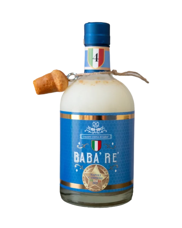 bottiglia liquore babà re edizione Campioni d'Italia Italia in Food Prodotti Tipici Italiani