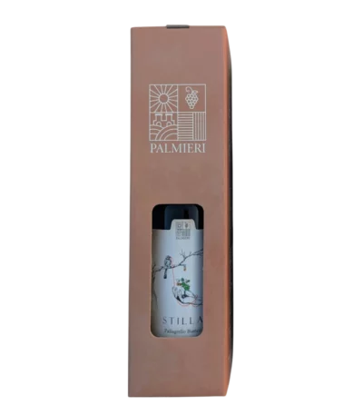Stilla Pallagrello Bianco IGP Terre del Volturno Palmieri Italia in Food prodotti tipici italiani cartone rosa