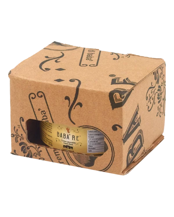 crema spalmabile Baba Re Terre Pompeiane Italia in Food Prodotti tipici Italiani con scatolo